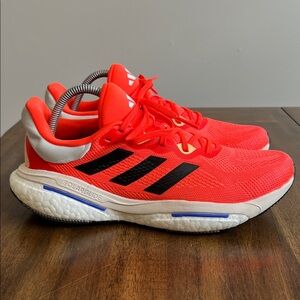 Adidas Solar Glide 6 Orange and Black Sneakers HP7634 Men’s Size 10